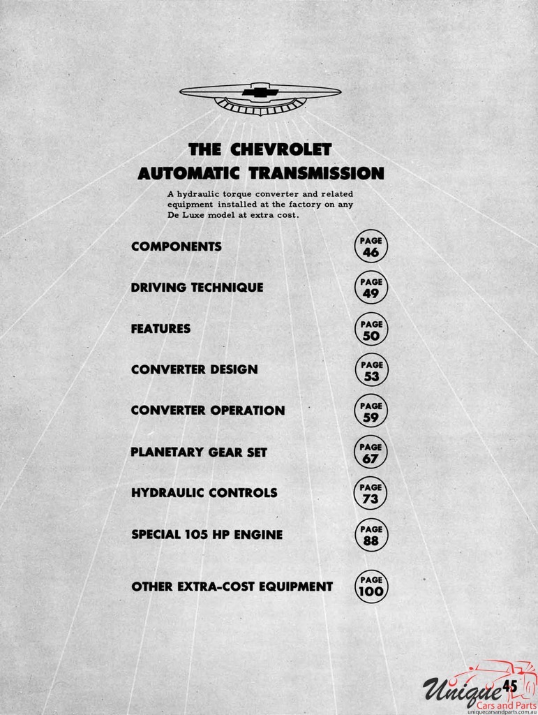 1950 Chevrolet Engineering Features Brochure Page 96